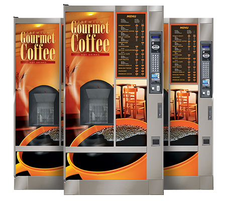Hot beverage vending machines in Los Angeles and Orange County